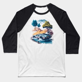 Summer Art DMC DeLorean Baseball T-Shirt